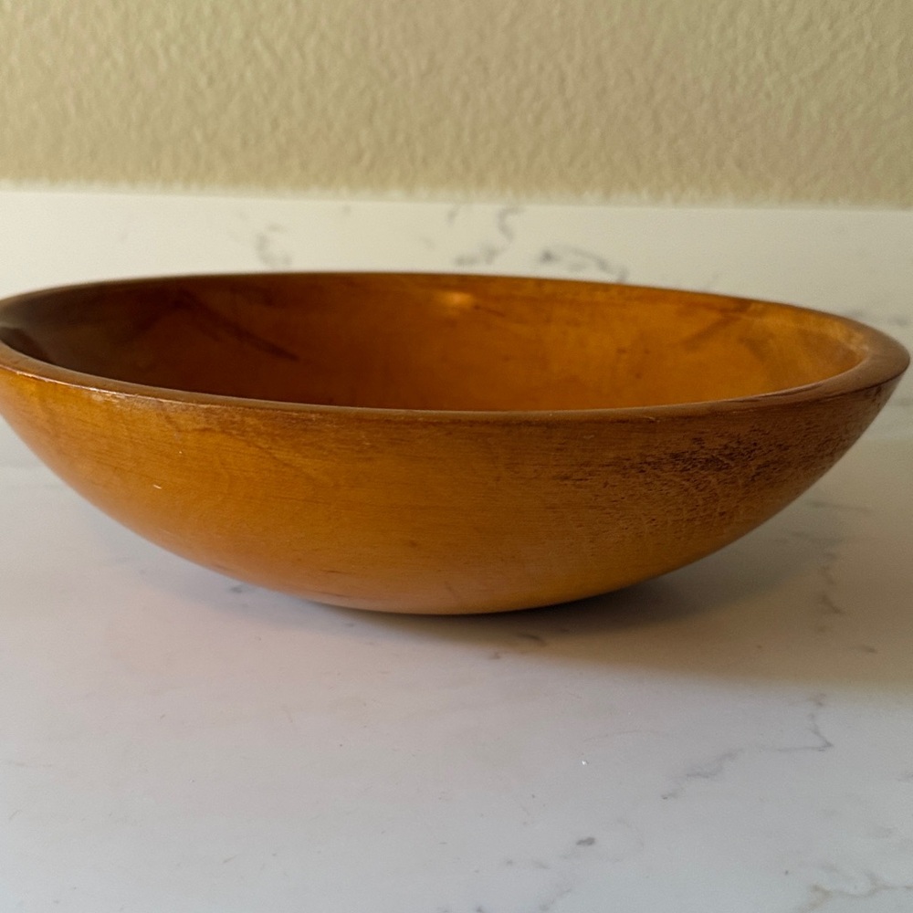 Vintage Wooden Bowl